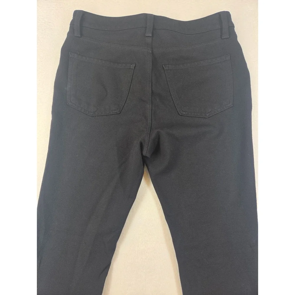 LC Lauren Conrad Womens Black Skinny Stretch Pants Size M Rayon Blend RN 73277